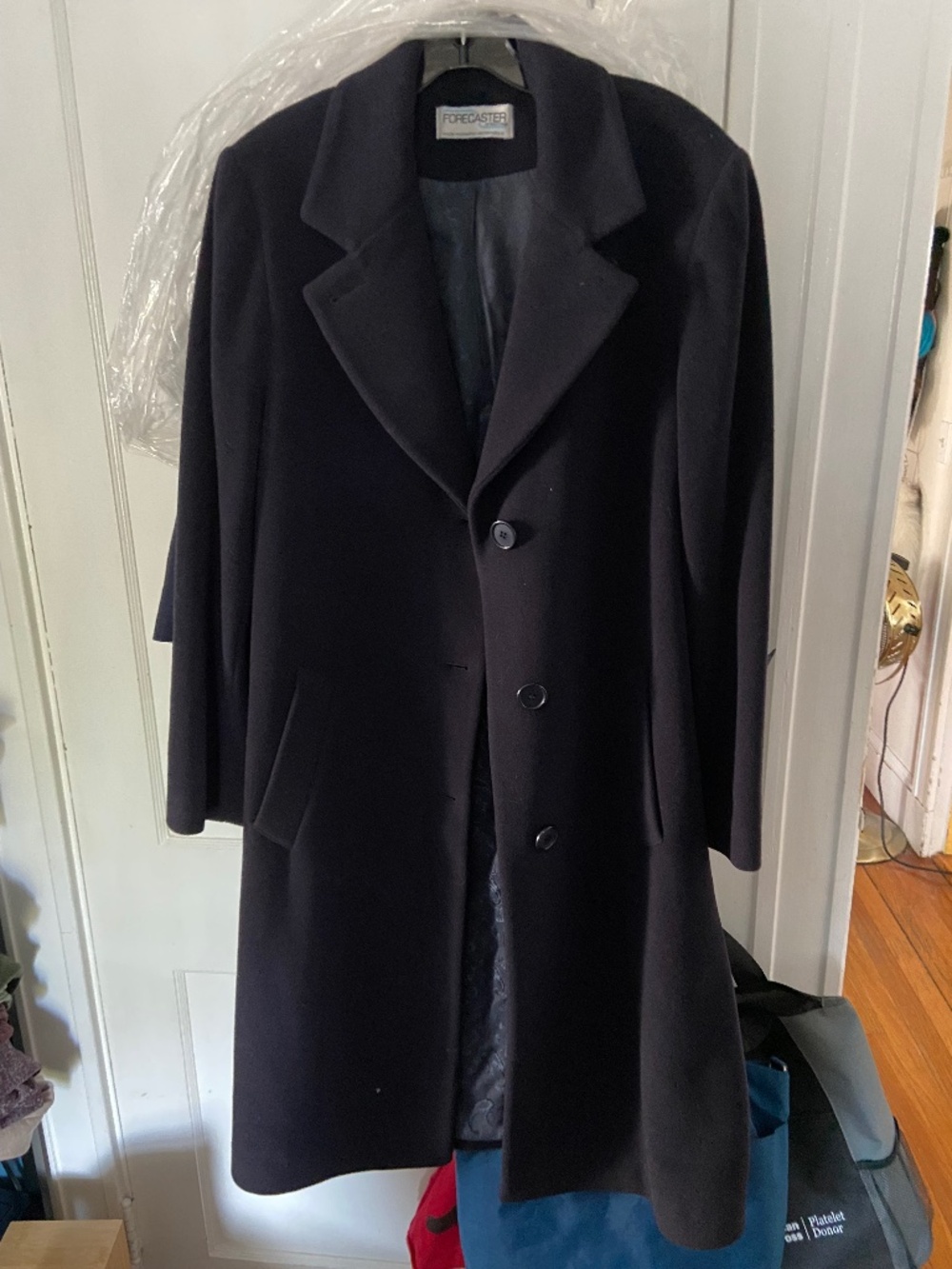 Forecaster of Boston Lambs Wool Coat Size 8